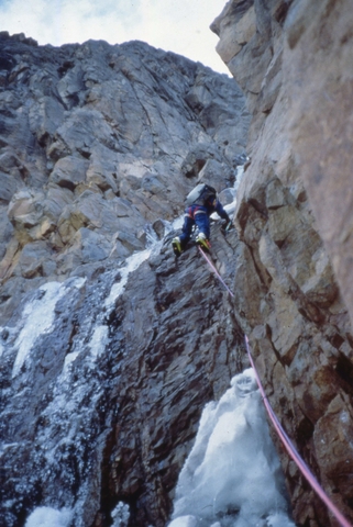 8 Diamond Couloir Attacco su roccia Anno 1989