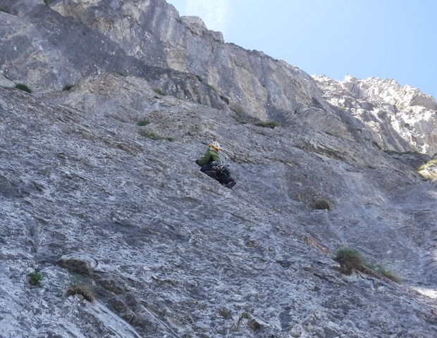 Luca Bianco sulla Diretta allo Scarason foto A.Prette