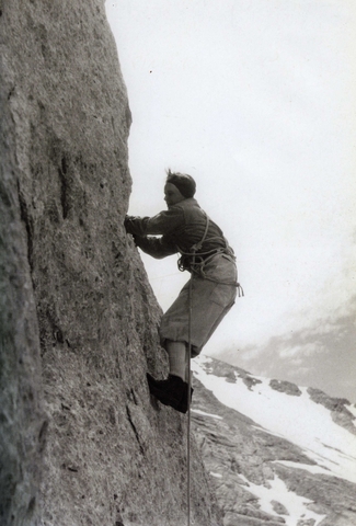 18 Bruno Morandi in arrampicata arch. CAI Roma