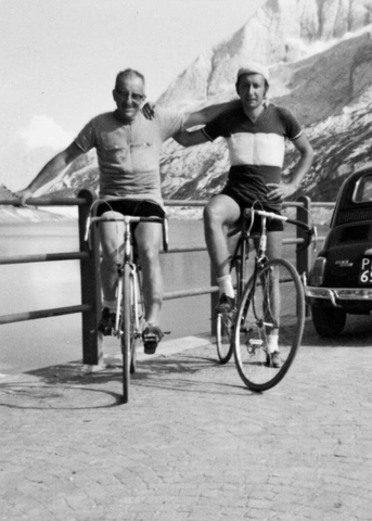 8 Ribetti con lo zio ciclista