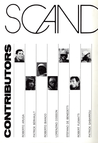10 I collaboratori di Scandere 1979