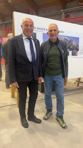 Con il sindaco De Toni
