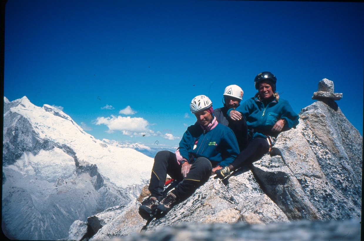 arrampicare a 5000m in cima alla Esfinge