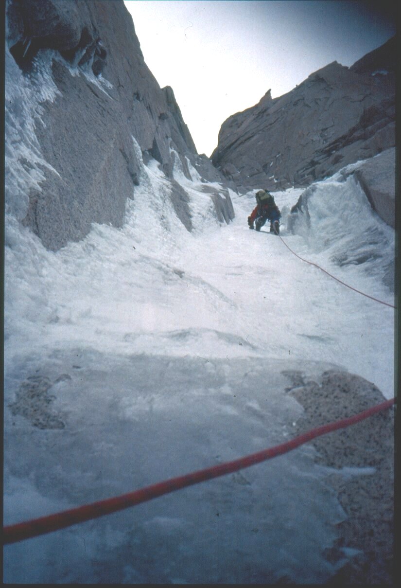 patagonia aiguille guillaumet via coqueginot gennaio 1995 Copia