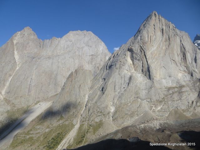 030 Kotina Peak 1000 Years of Russian Christianity e Asan dalla valle Kara Su