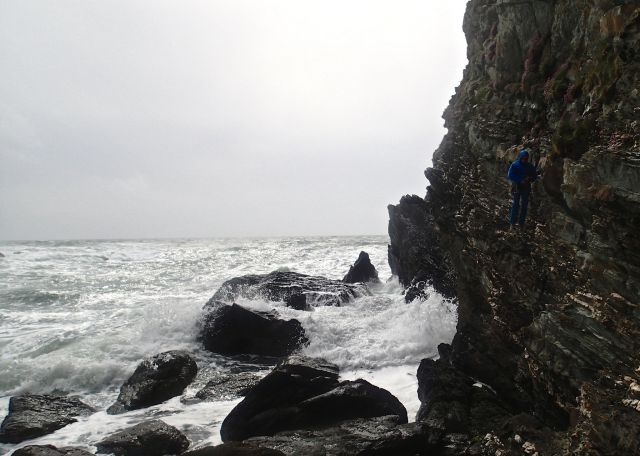 gogarth scogliera main cliff foto M. Sakano