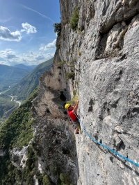 Novità alla BALZA DELLA PENNA e al MONTE TITANO - Due belle vie nuove di Mazzolini &amp; C.