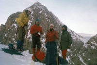 La prima invernale della Castiglioni-Gilberti alla Cima Busazza